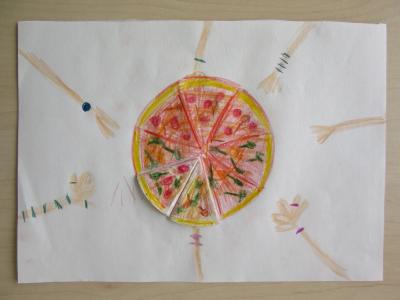 Vorschaubild: Pizza (Ronja E., 10 Jahre)
