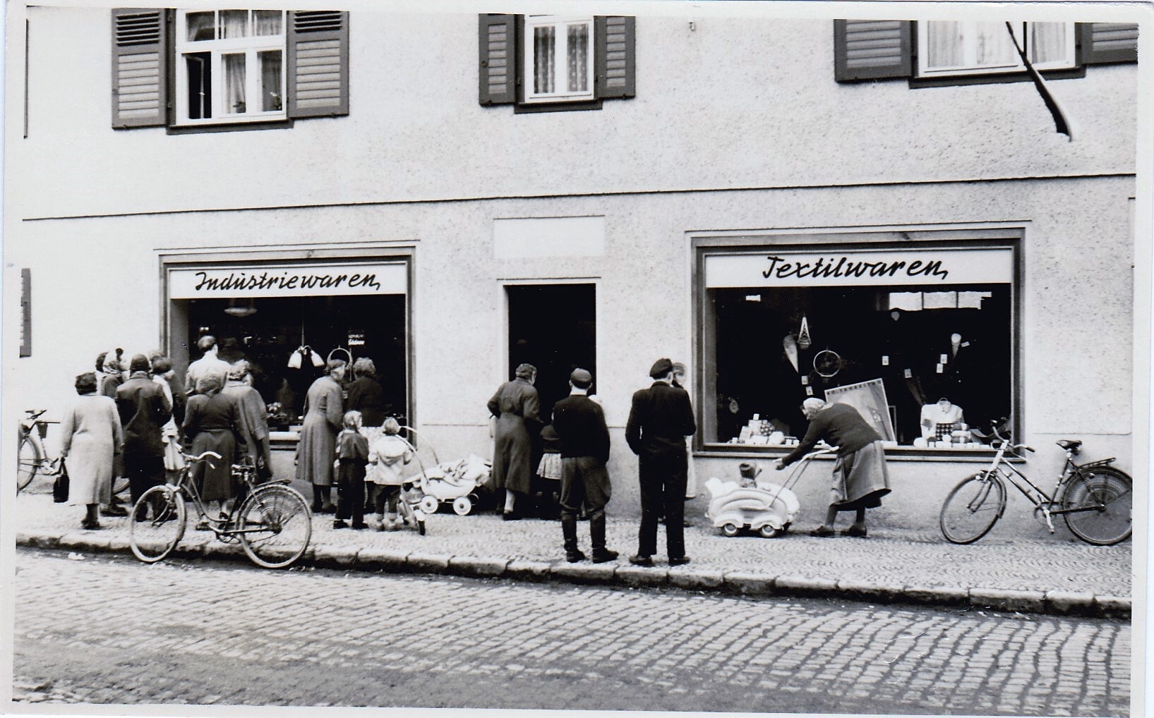 Bild: Eröffnung Landwarenhaus 1956