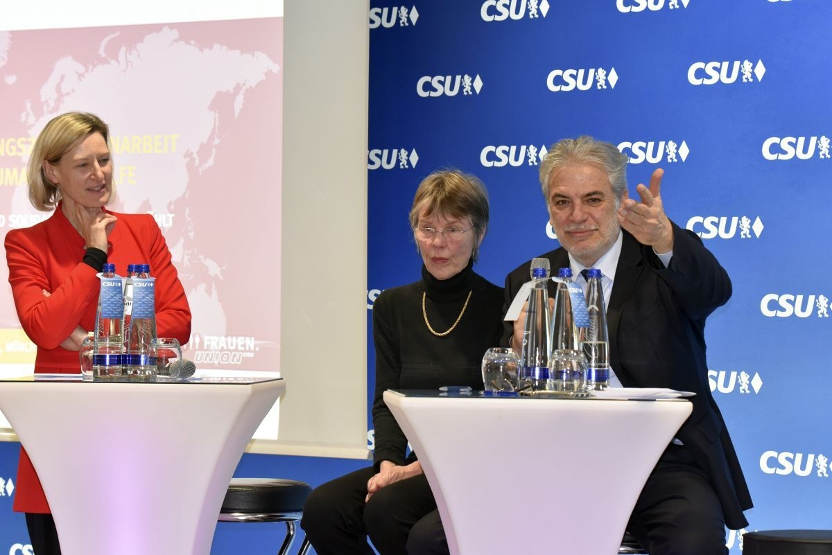 Foto der Galerie: Vorstellung unseres Projektes auf einer Veranstaltung der Frauen-Union Bayern in München im Februar 2019