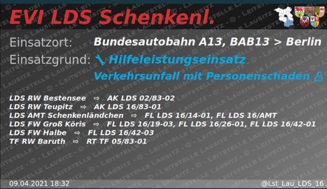 Foto der Galerie: Einsatz Nr. 16/2021 - H:VU-mit-P