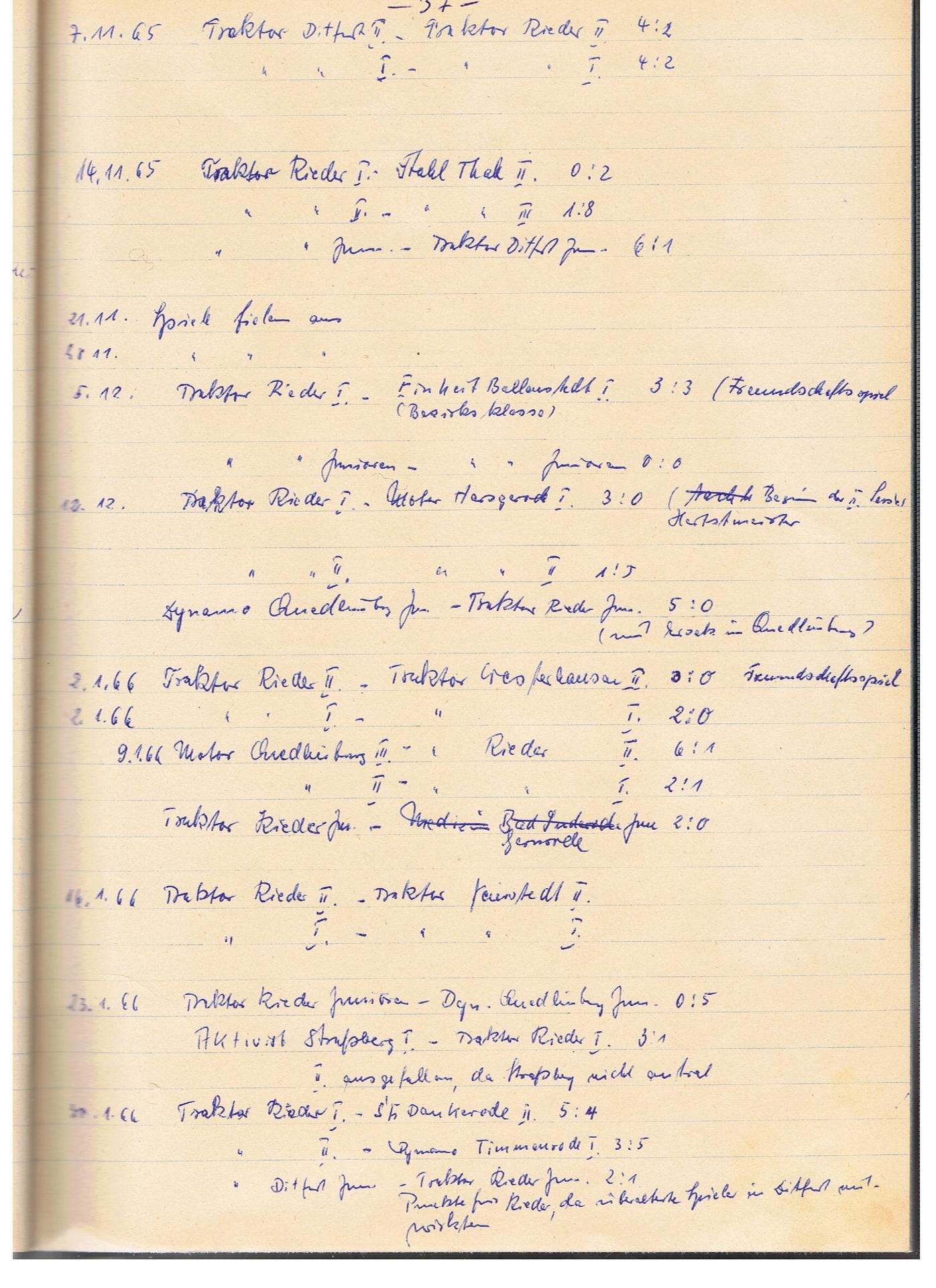 Bild: 2 Buch GrünWeiß Rieder 1963 bis 1966 (37)