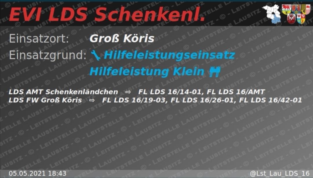 Foto der Galerie: Einsatz Nr. 24/2021 - H:Klein