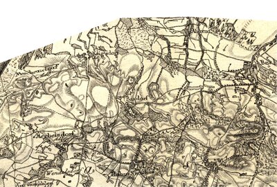 Vorschaubild: 1788 Historische Karte Basdorf-Kägsdorf Schmettau