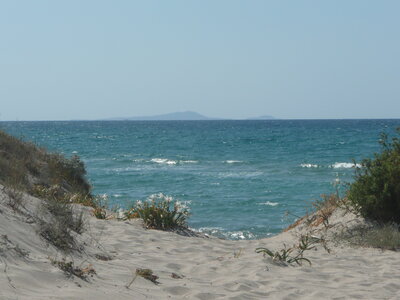 Vorschaubild: Blick vom Hausstrand zur Isola Asinara