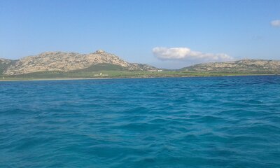 Vorschaubild: Isola Asinara vom Wasser