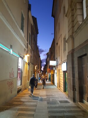 Vorschaubild: typische Gasse in der Altststadt von Sassari