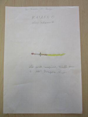 Vorschaubild: Die magischen Waffen der Dragon Ninjas (Theodor B., 10 Jahre)