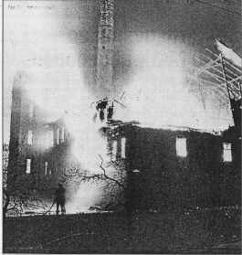 Vorschaubild: Brand in der Ziegelei im Faulborn am 09.11.1953