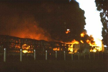 Vorschaubild: Bilder vom Brand des Betriebes