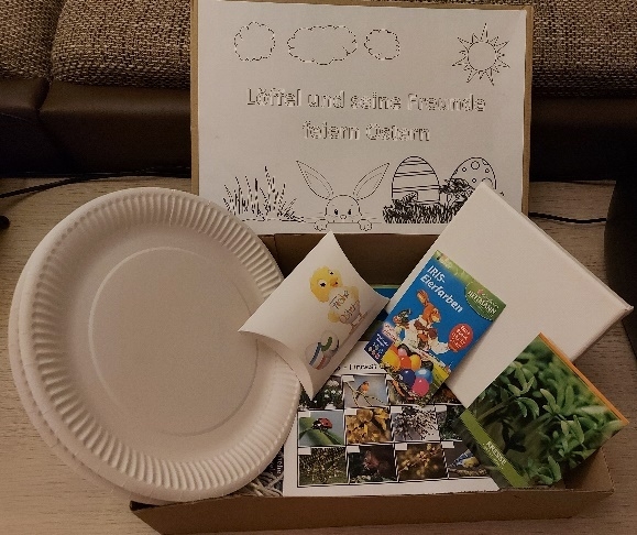 Bild: Ostern | Osterbox und OsterstrauchFür Kiga- und Grundschulkinder