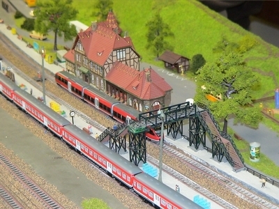Bild: Bahnübergang