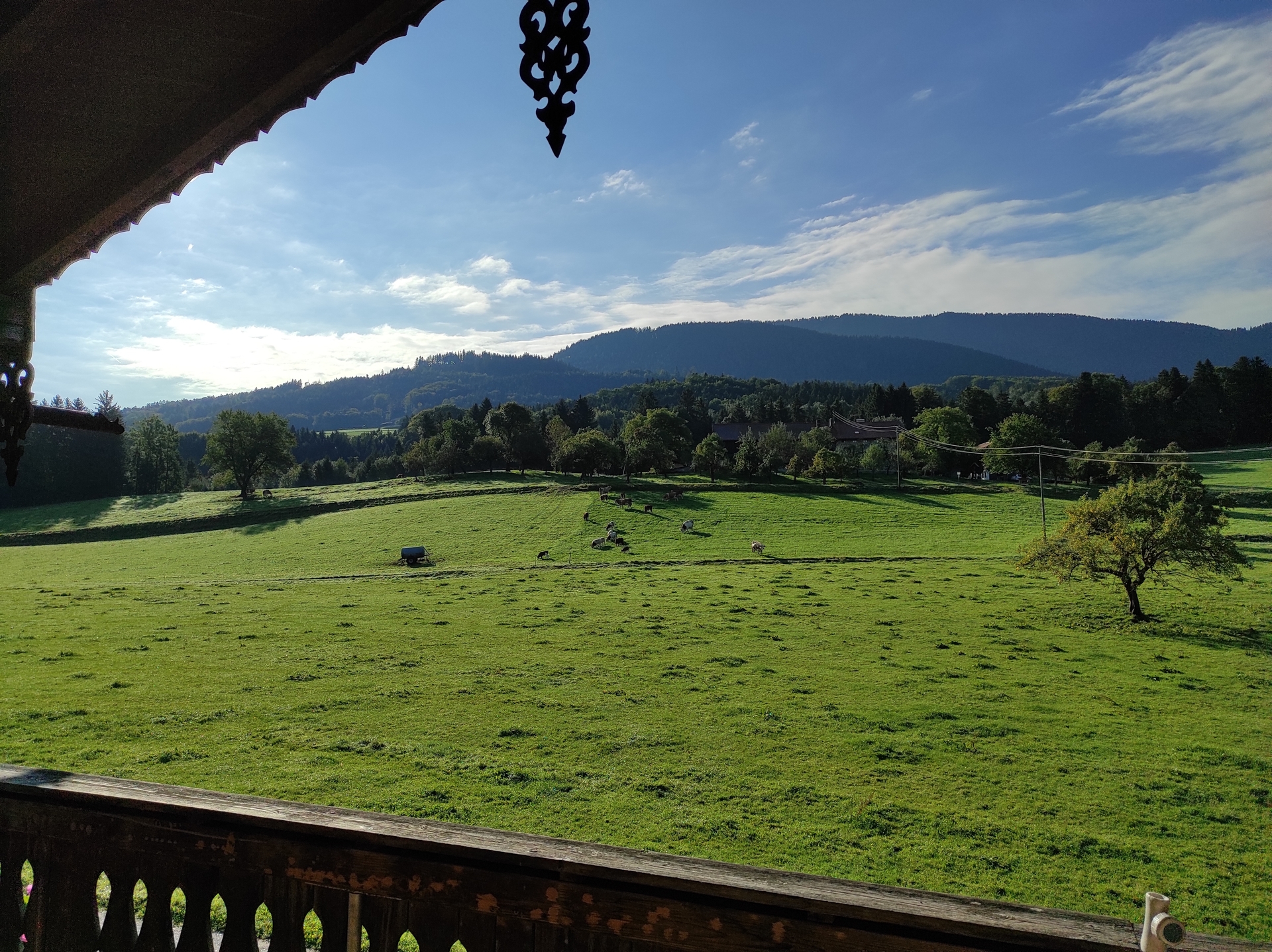 Ausblick in die Bergkette  (Bild vergr&ouml;&szlig;ern)