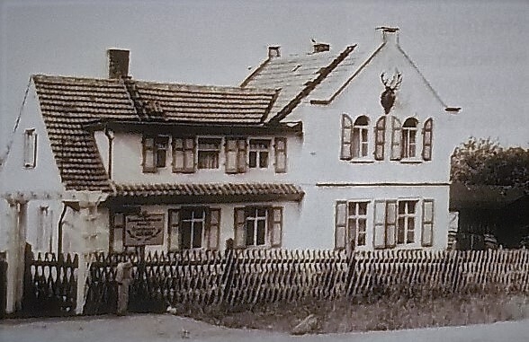 Bild: Forsthaus Alteburg 1960