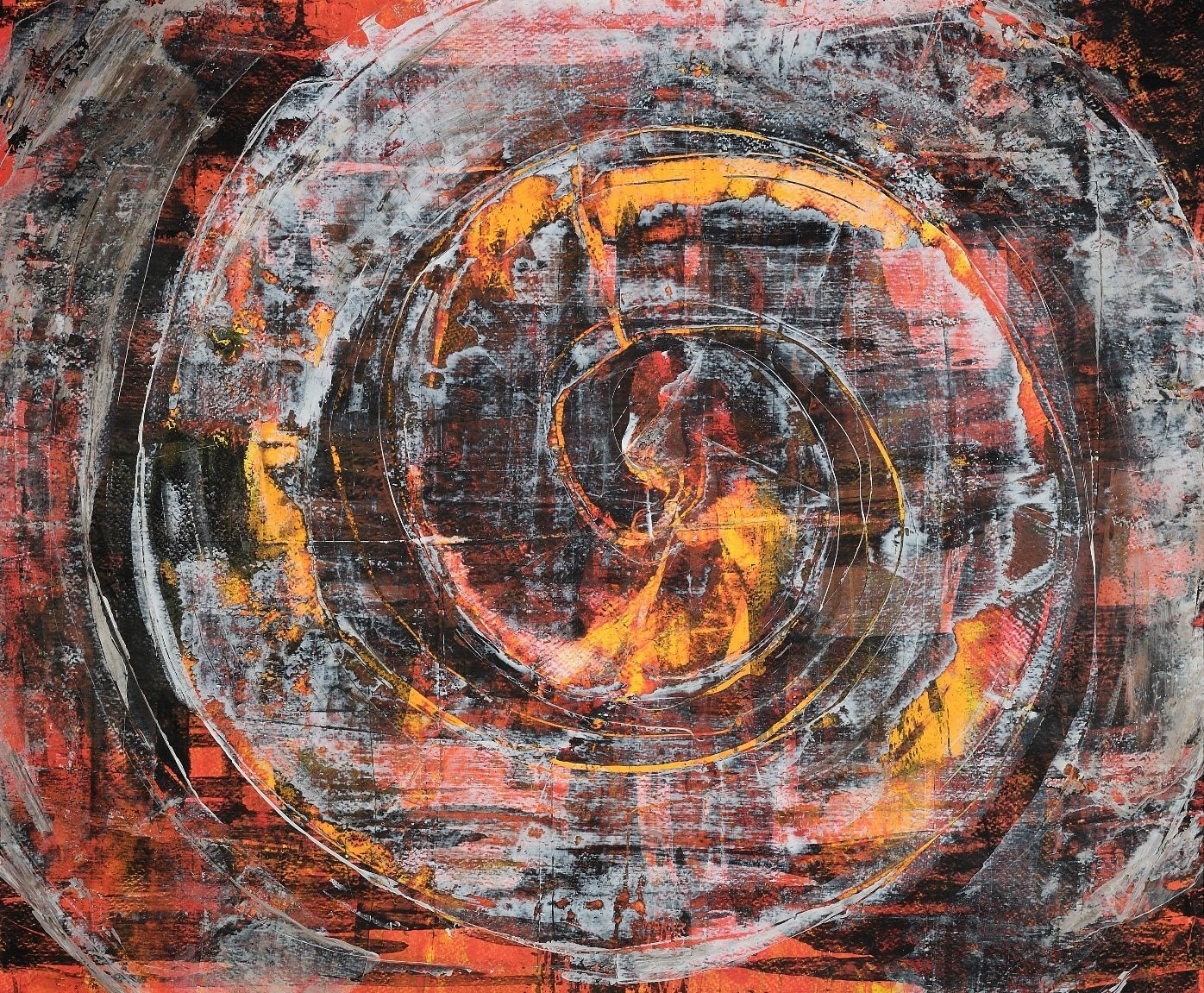 Bild : Gespachtelt auf Papier
