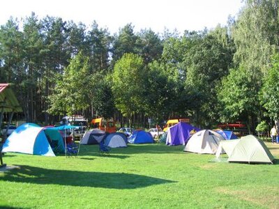 Vorschaubild: Blick über den Campingplatz.