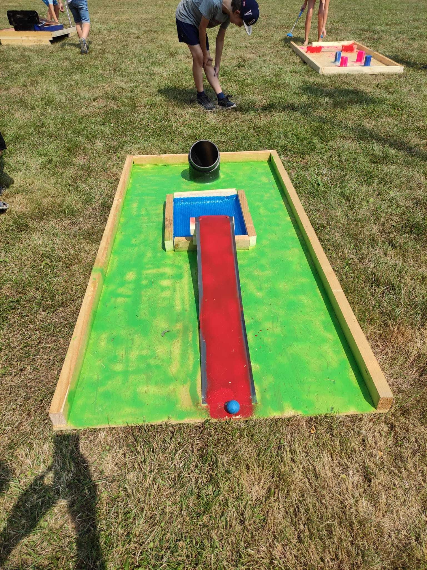 Bild: 23.07.2022 Künstlerlager \ Minigolf Anlage