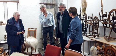 Vorschaubild: Spinnradausstellung von Frau Schmalzried