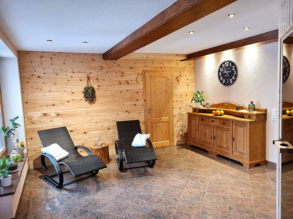 Bild: Sauna Ruhebereich