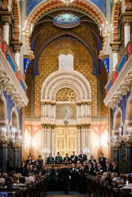 Vorschaubild: 2019 Agudas Achim Synagogue Brno © Choir archive