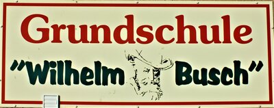Vorschaubild: Schild Grundschule Wilhelm Busch