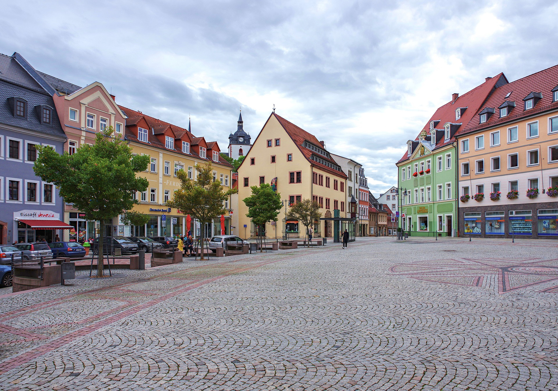 Uwe Lutz - Mittweida Markt  (Bild vergr&ouml;&szlig;ern)