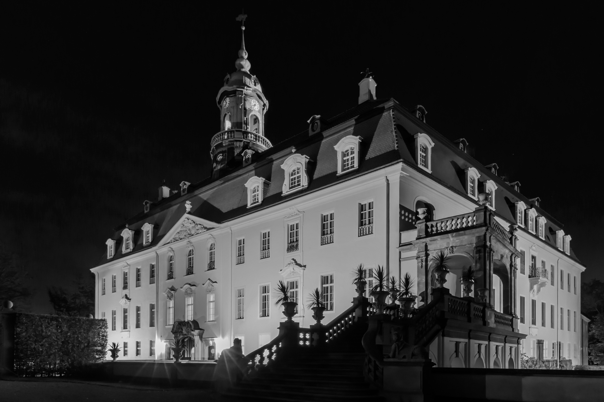 Eberhard K&ouml;hler - Lichtenwalde Schloss  (Bild vergr&ouml;&szlig;ern)