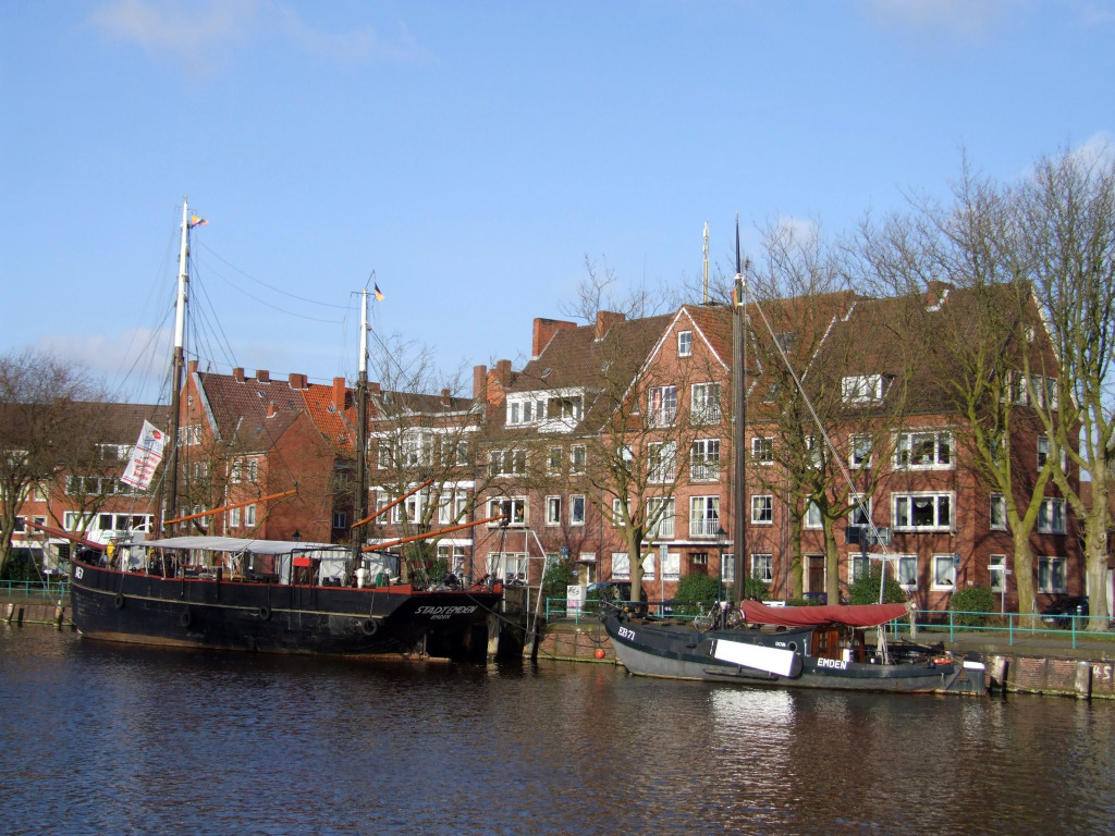 Bild: Am Ratsdelft in Emden ©www.ostfriesland.travel