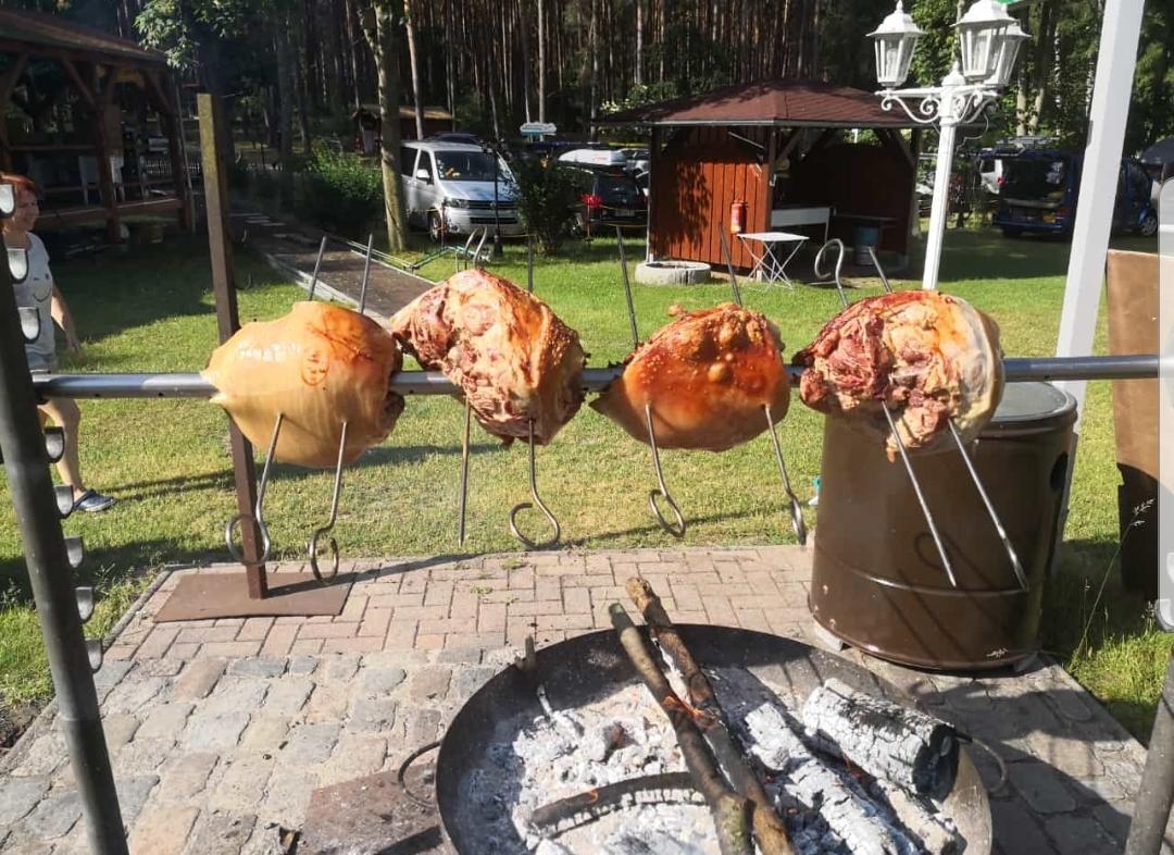 Bild: Lecker Schinken vom Spieß