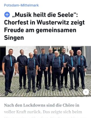 Vorschaubild: Pressemitteilung Wusterwitz