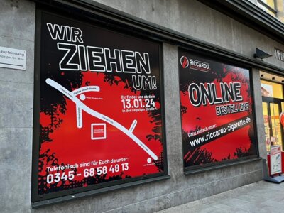 Vorschaubild: Folienfüchse Schaufensterbeschriftung