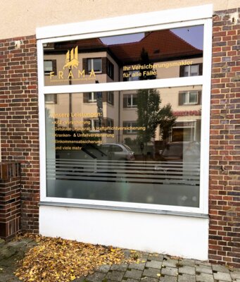 Vorschaubild: Folienfüchse Schaufensterbeschriftung Frama