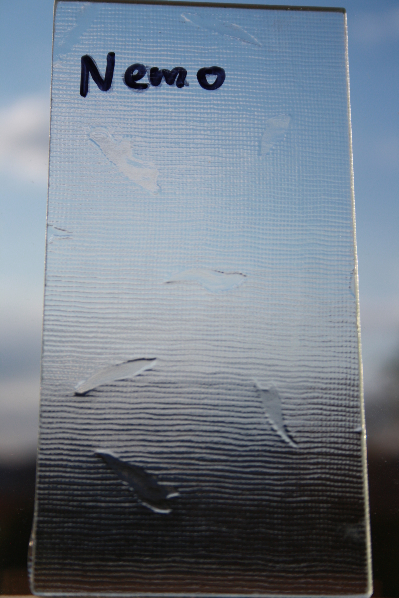 Foto der Galerie: Glas- und Farbmuster