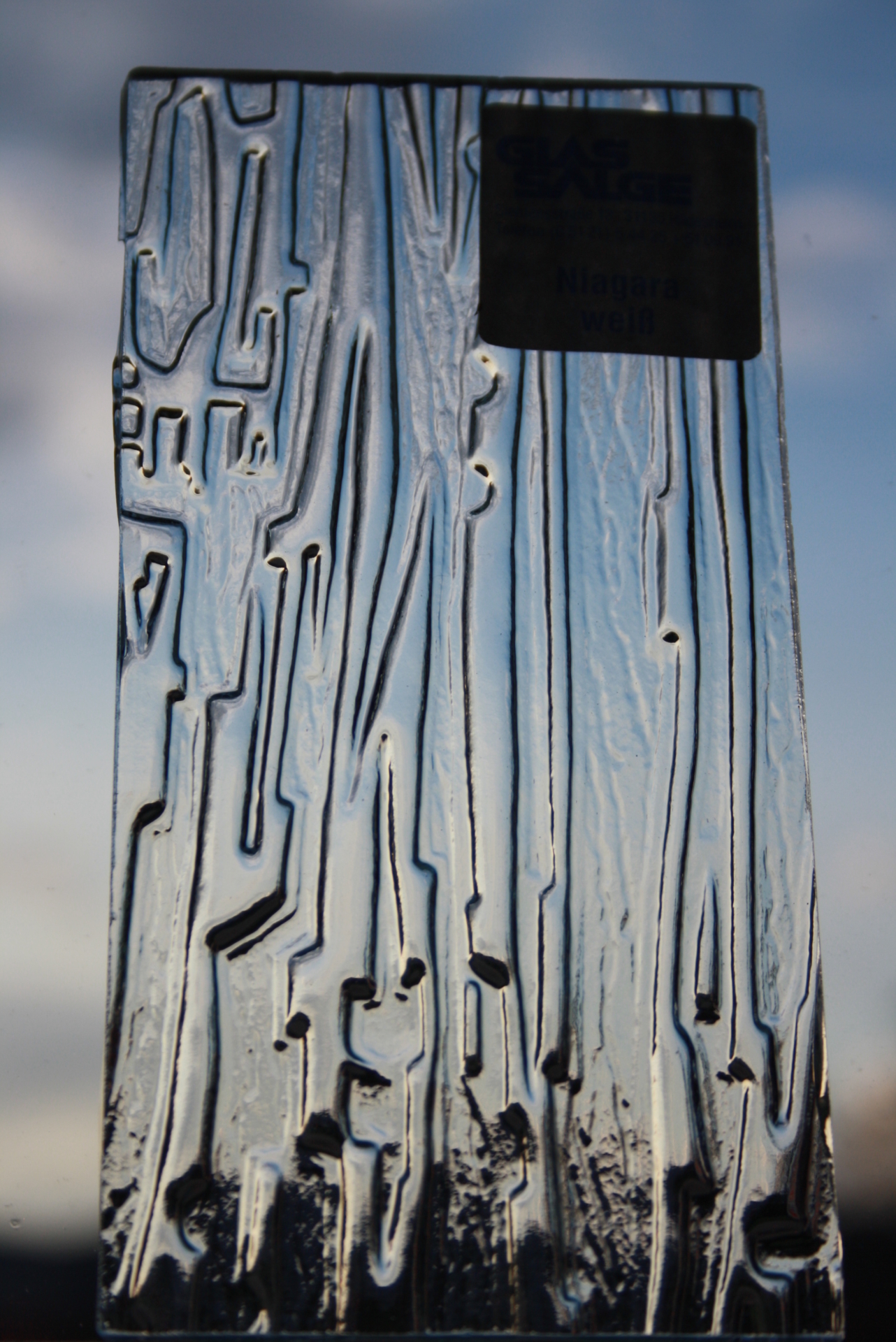 Foto der Galerie: Glas- und Farbmuster