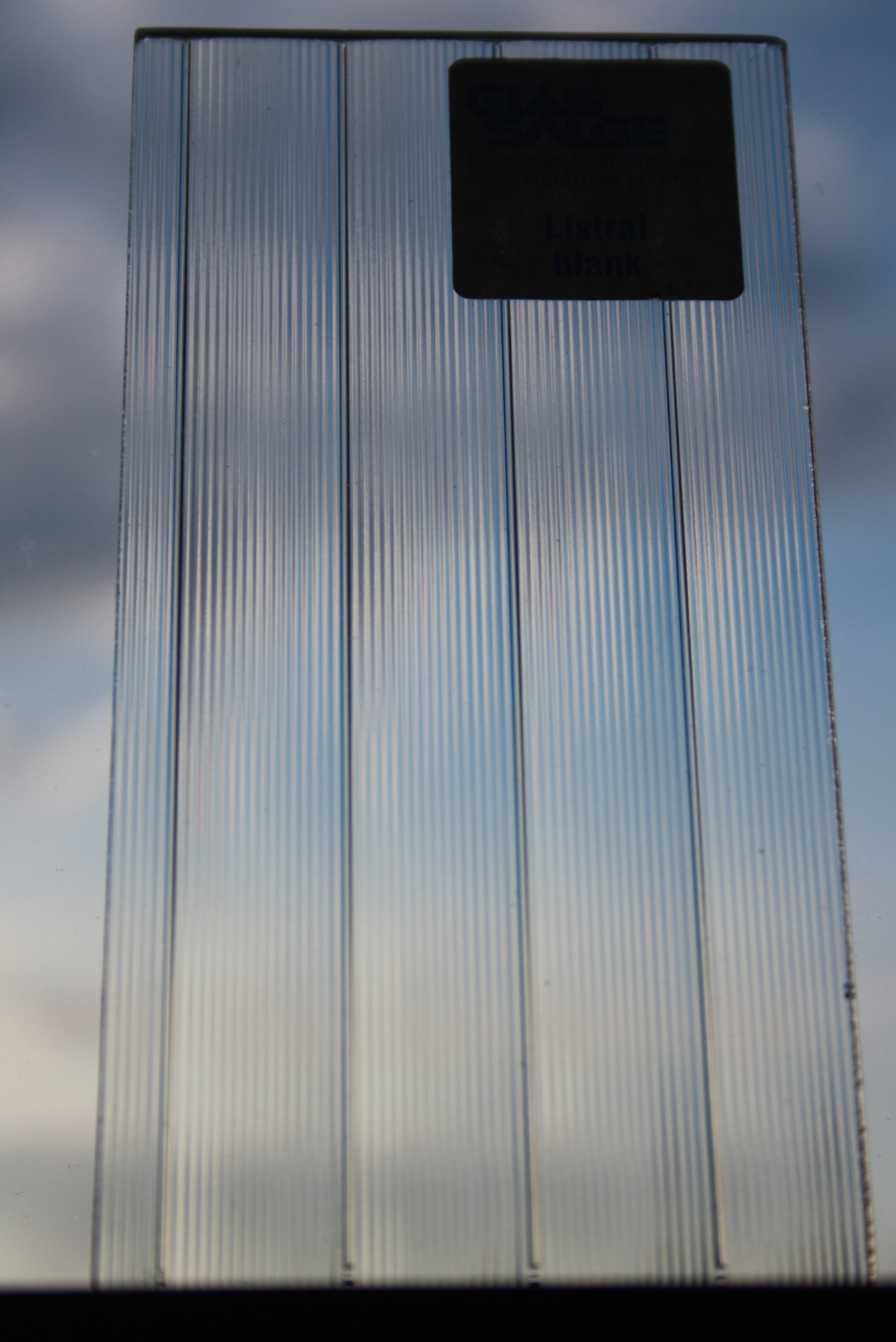 Foto der Galerie: Glas- und Farbmuster