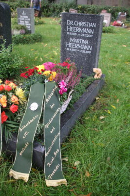 Vorschaubild: Am 11. September gedachten Mitglieder des Fördervereins dem Mitgründer und verdienstvollen Karl-May-Freund Christian Heermann. Foto: A.Barth 11.09.2021