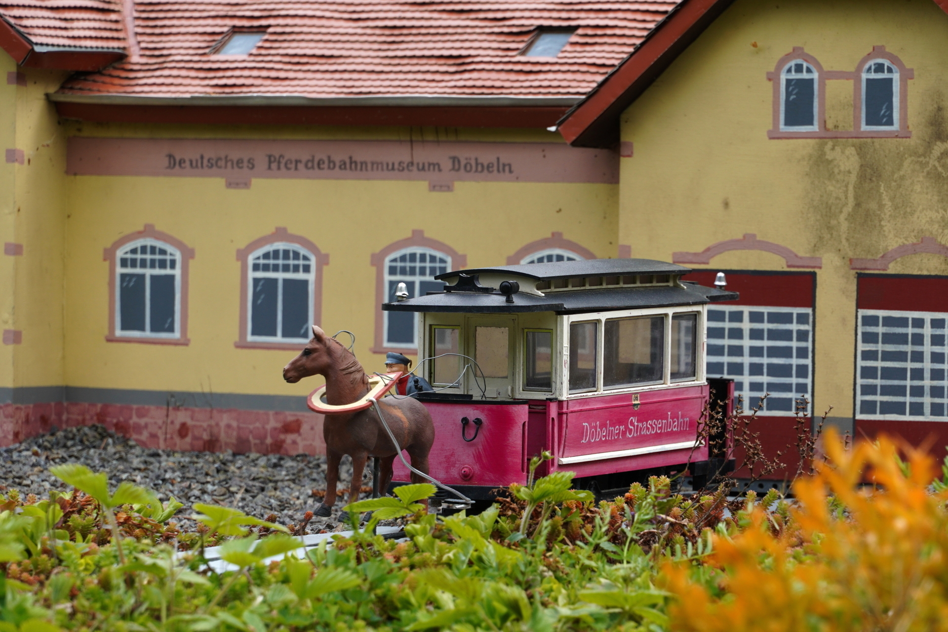Frank Brautzsch D&ouml;belner Pferdebahn  (Bild vergr&ouml;&szlig;ern)