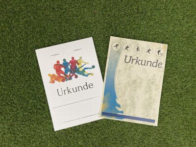 Vorschaubild: Urkunden Vordrucke