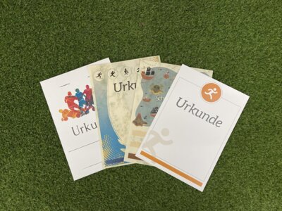 Vorschaubild: Urkunden Vordrucke