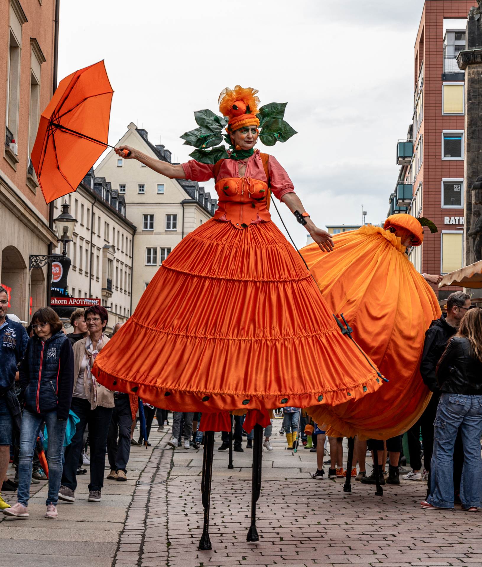 Naranja - Noch eine Stelzenl&auml;uferin  (Bild vergr&ouml;&szlig;ern)