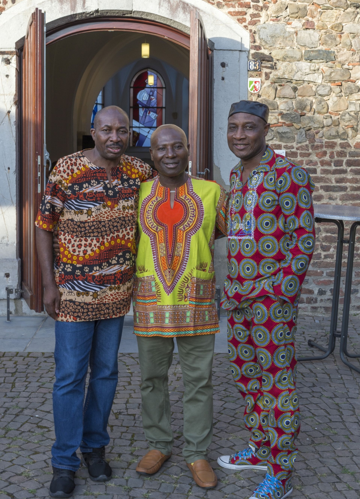 Bild: 2024, Adjiri Odametey Trio, „Afrikanische Weltmusik: Ekonklo - on the other side