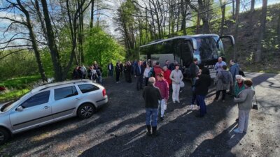 Vorschaubild: Ankunft am Feuchtgebiet Jablonne v Podjestedi