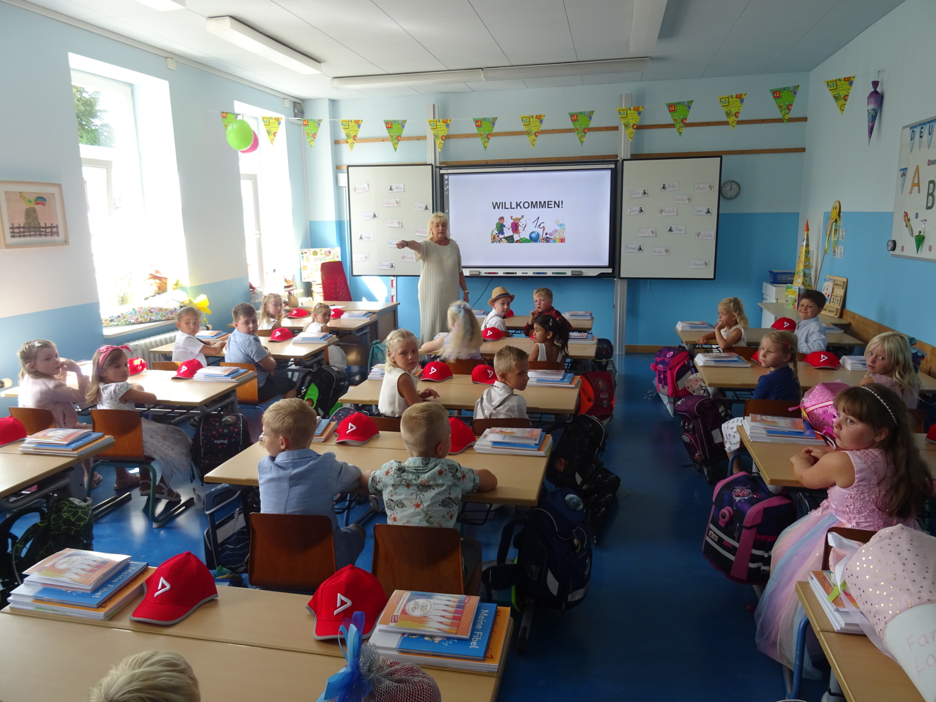 Zur Galerie: Einschulung an der Grundschule J. W. v. Goethe