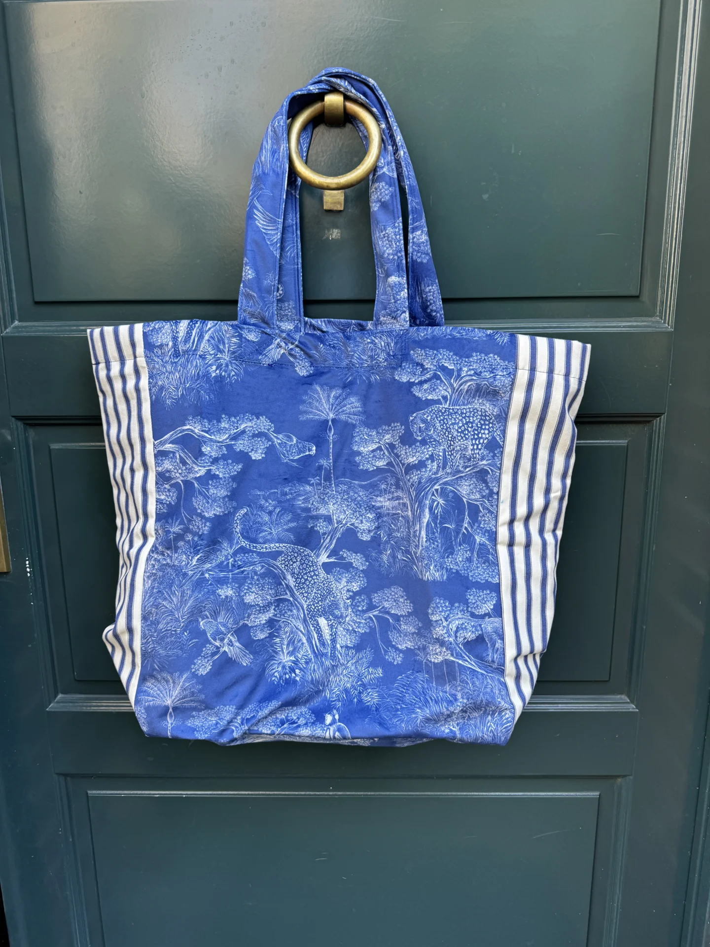 Animalia blau Samt M 