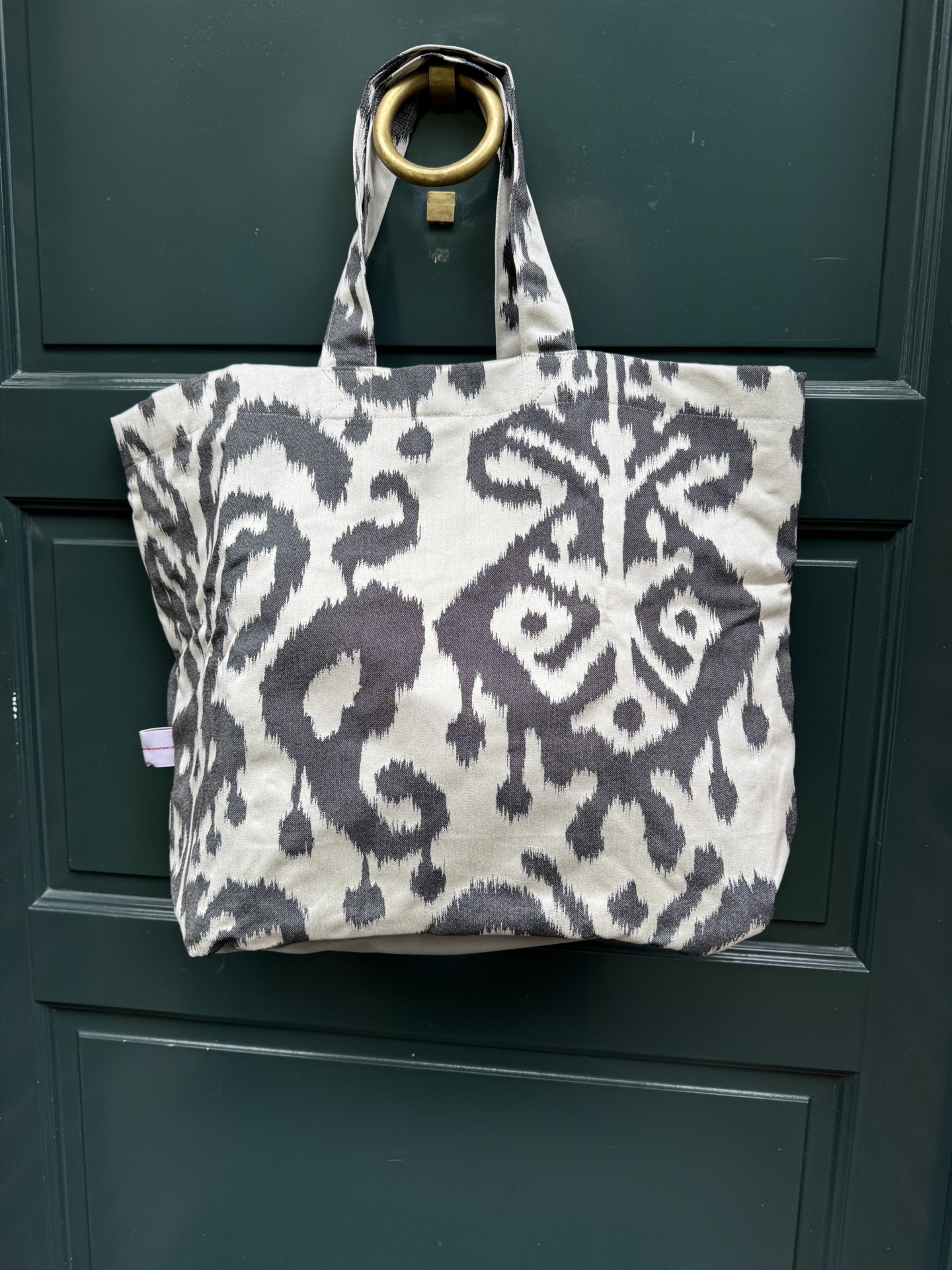 Ikat grau/silber M 