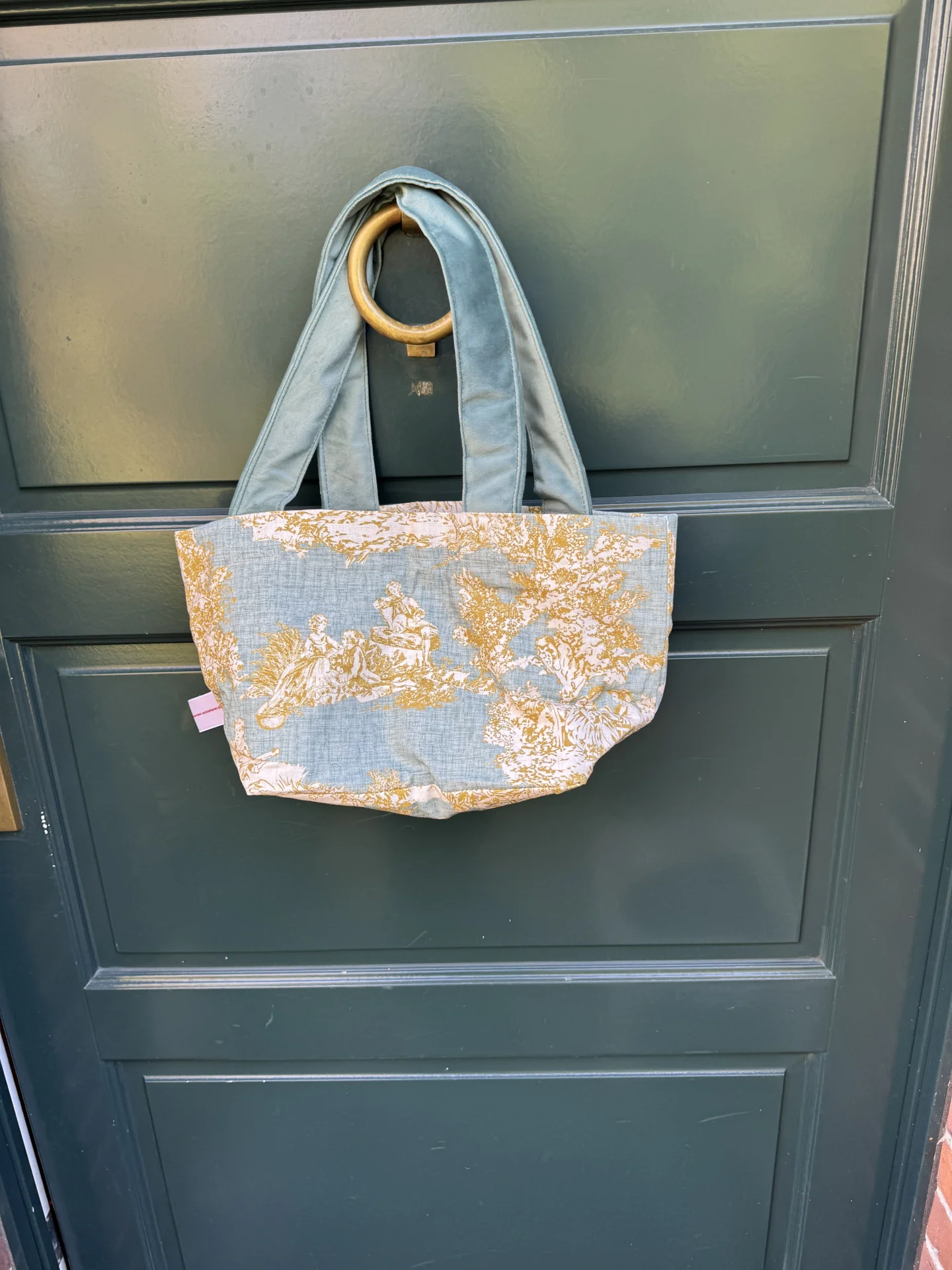 Landleben blau/gold S 