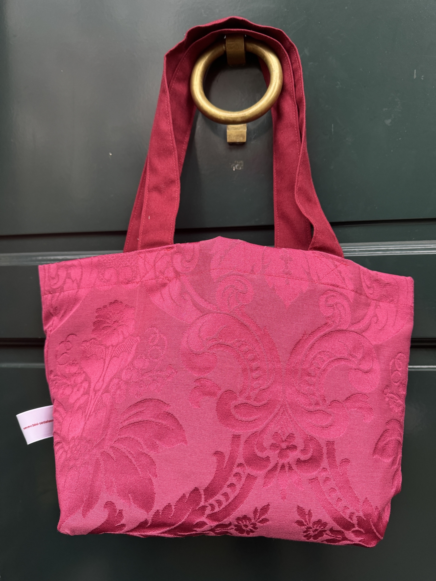 Damast framboise S 