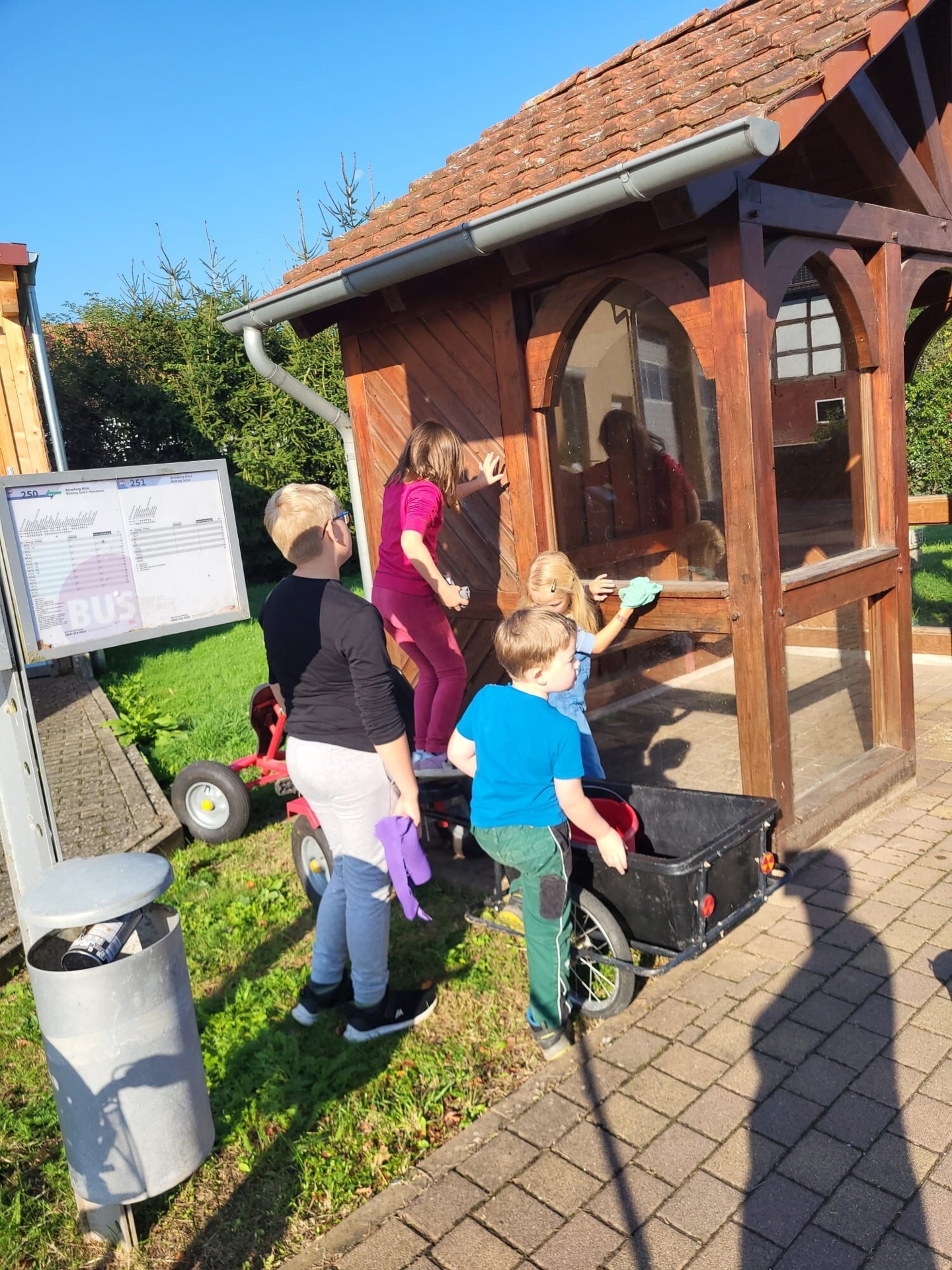 Bild: Freiwilligentag in Berneburg