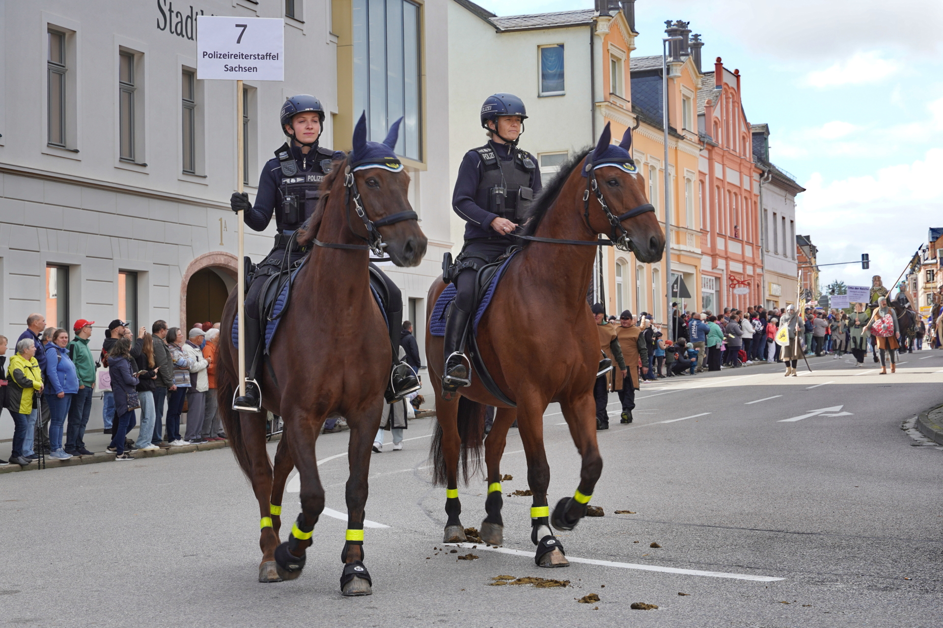 Frank Brautzsch Polizeireiterstaffel Sachsen  (Bild vergr&ouml;&szlig;ern)
