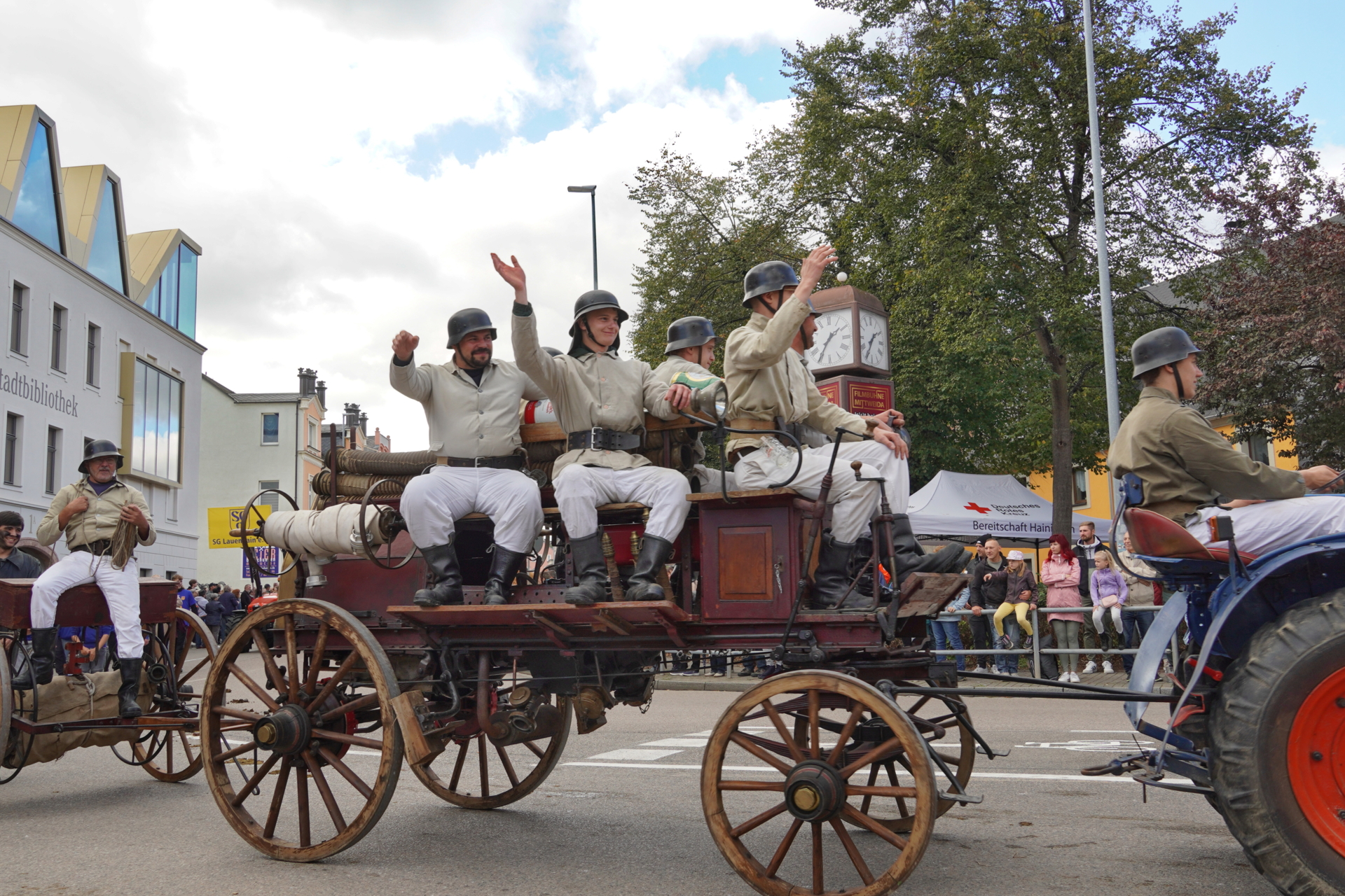 Frank Brautzsch historische Feuerwehr Lauenhain  (Bild vergr&ouml;&szlig;ern)