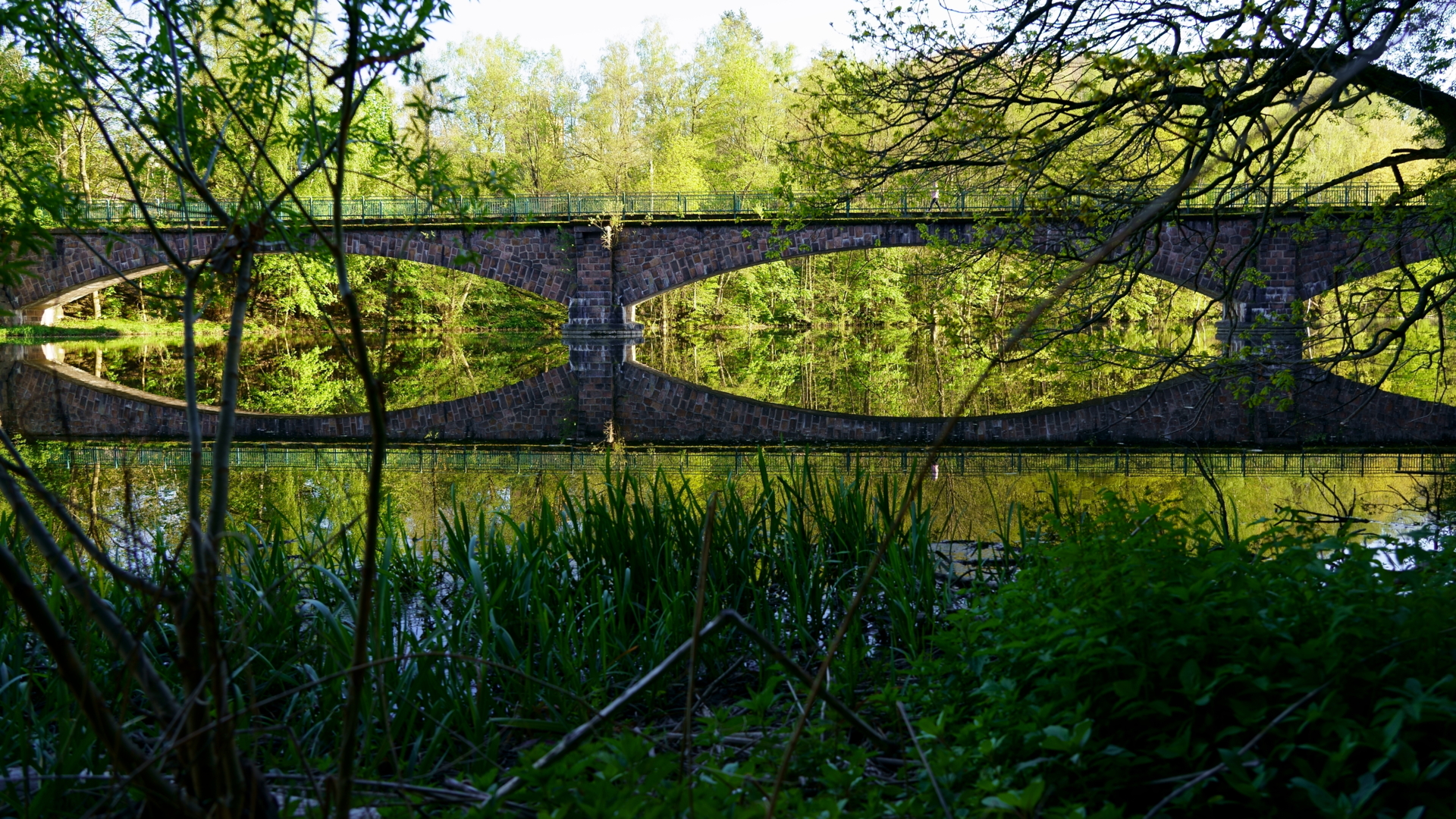 Mittweida: Alte Bahnbr&uuml;cke  (Bild vergr&ouml;&szlig;ern)